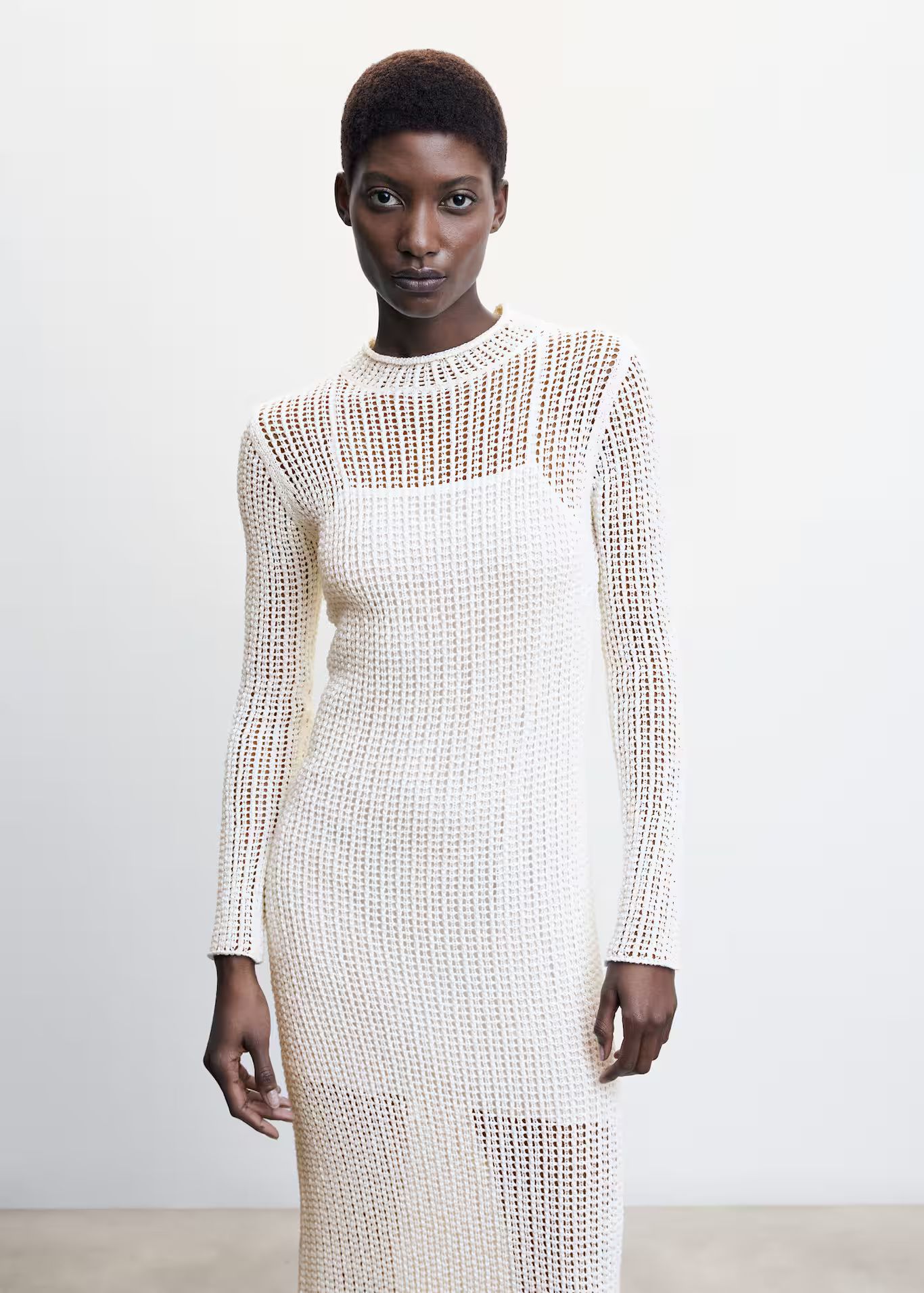 Knit openwork sweater -  Women | Mango USA | MANGO (US)