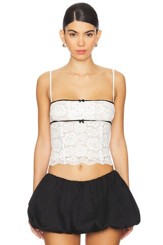 Leila Top in White | Revolve Clothing (Global)