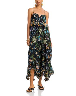 FARM Rio Winter Garden Pleated Dress   | Bloomingdale's Farm Rio | Bloomingdale's (US)