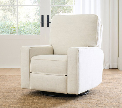 Comfort Square Arm Swivel Recliner
