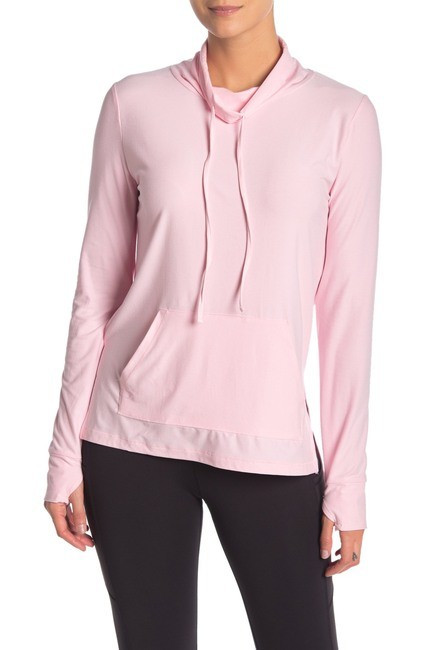 Drawstring Cowl Neck Pullover | Nordstrom Rack