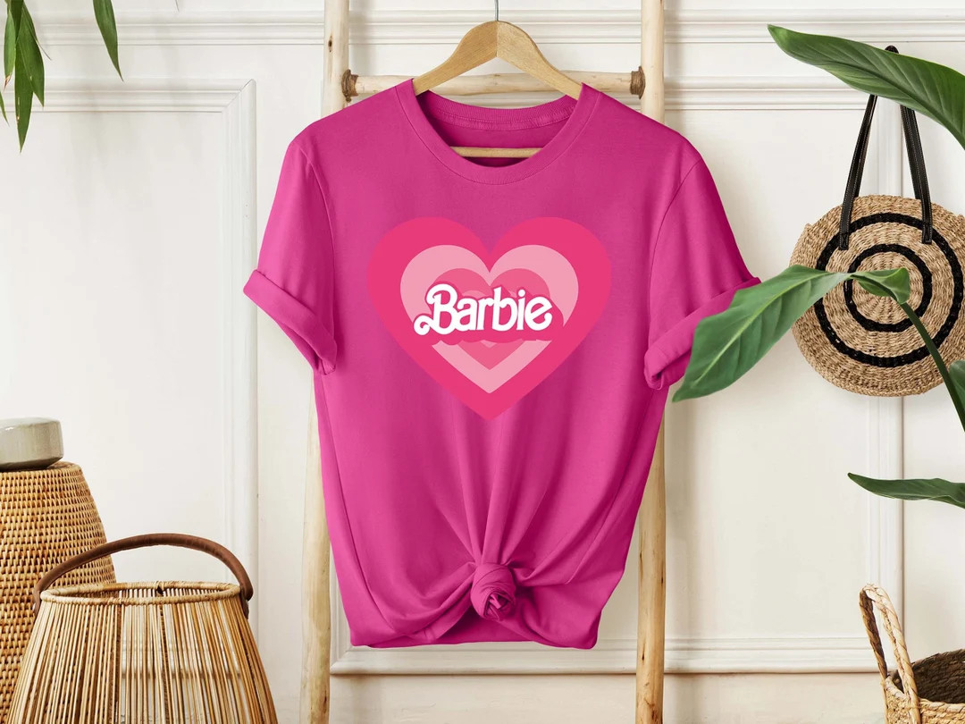 Barbie Shirt, Barbie and Ken, Barbie Fan Shirt, Barbie Pink Shirt, Barbie Sweatshirt, Barbie Movi... | Etsy (US)