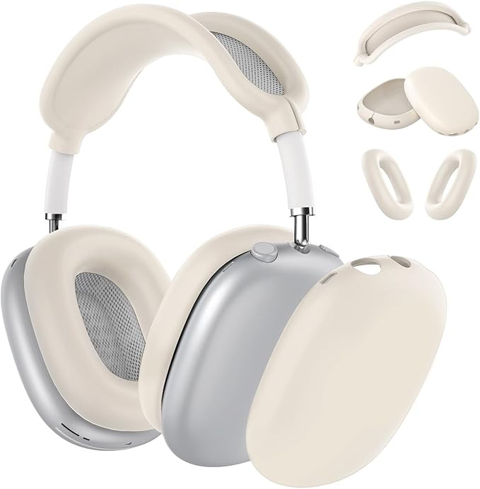 Silicone Case Cover for AirPods Max Headphones,Ear Pad Case Cover/Ear Cups Cover/Headband Cover f... | Amazon (US)