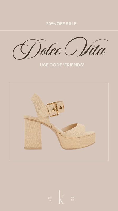 My picks for the Dolce Vita Friends & Family sale!! 🫶🏼 use code ‘friends’ for 20% off their sale section — which is actually FIREEEEE