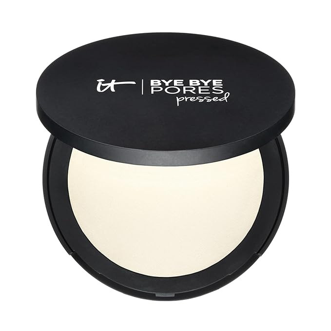 IT Cosmetics Bye Bye Pores Pressed Finishing Powder - Universal Translucent Shade - Contains Anti... | Amazon (US)