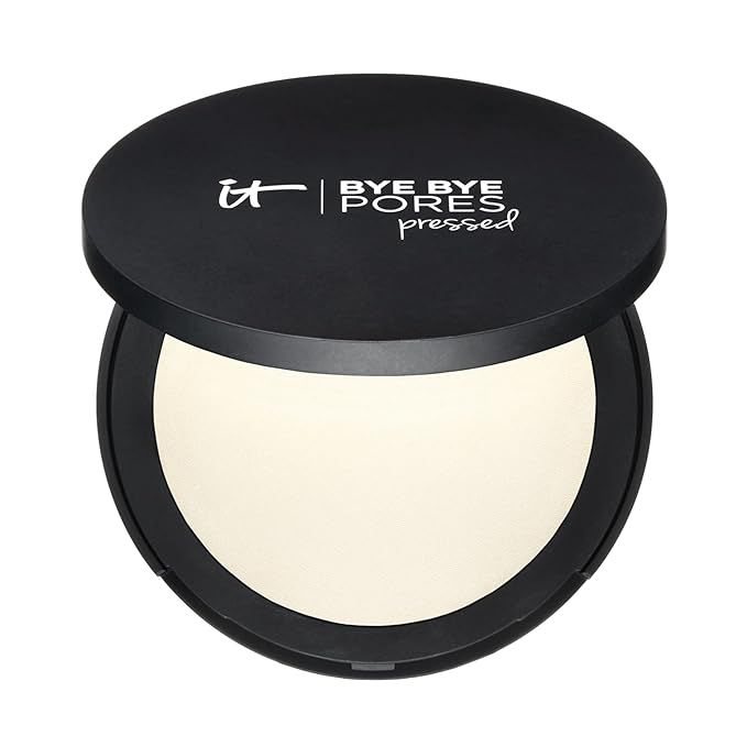 IT Cosmetics Bye Bye Pores Pressed Finishing Powder - Universal Translucent Shade - Contains Anti... | Amazon (US)