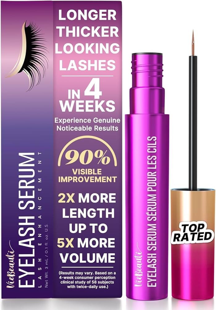 VieBeauti Lash Serum for Eyelash Growth: Eyelash Growth Serum with Advanced Formula to Boost Long... | Amazon (US)
