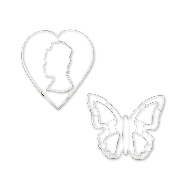 Bridgerton Cookie Cutters, Butterfly, 6.5 Inch, 2 Pack - Walmart.com | Walmart (US)