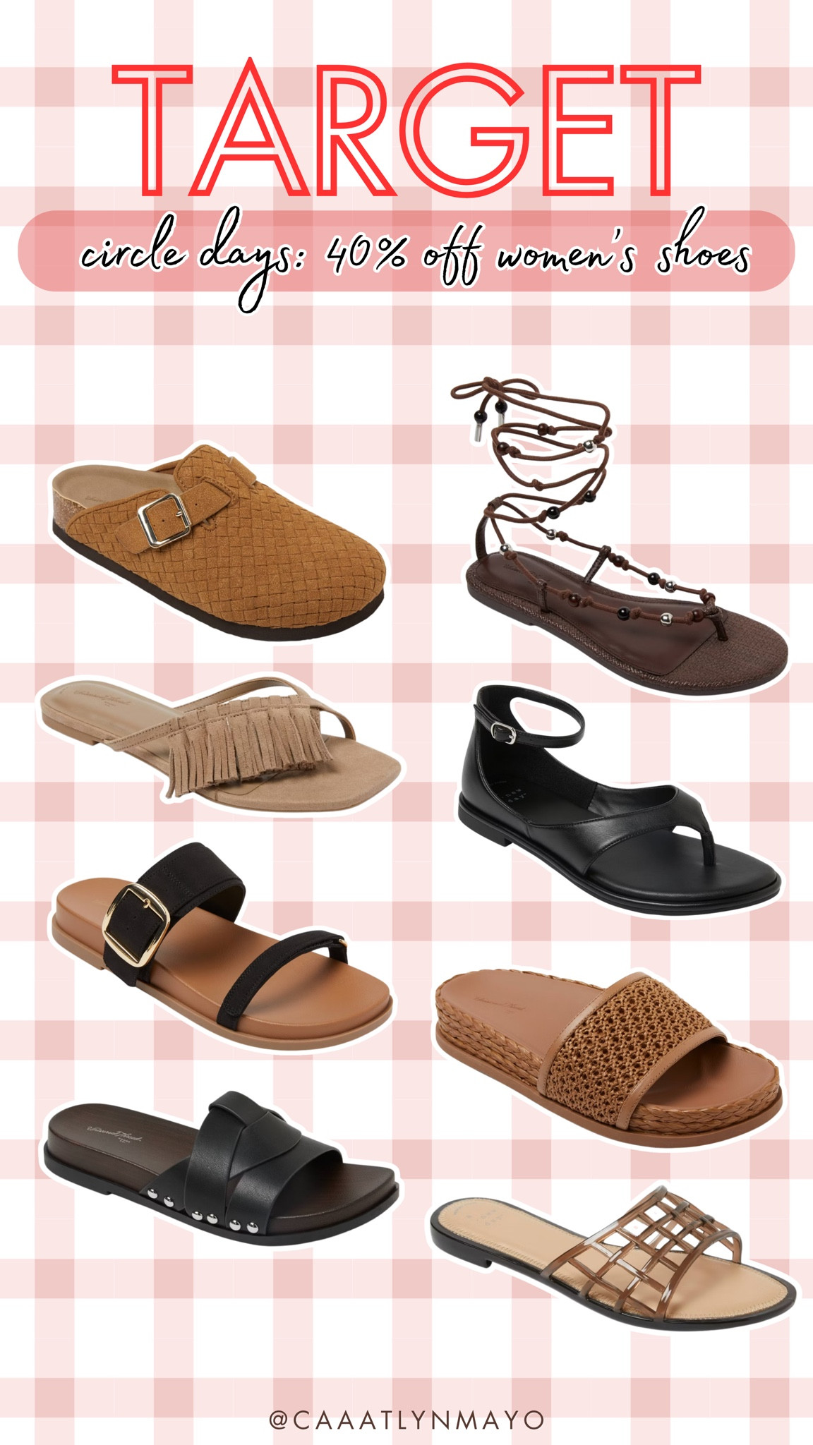 @Target early access deals! Circle days: 40% off women’s shoes!!

#LTKootd #LTKSeasonal #LTKSaleAlert