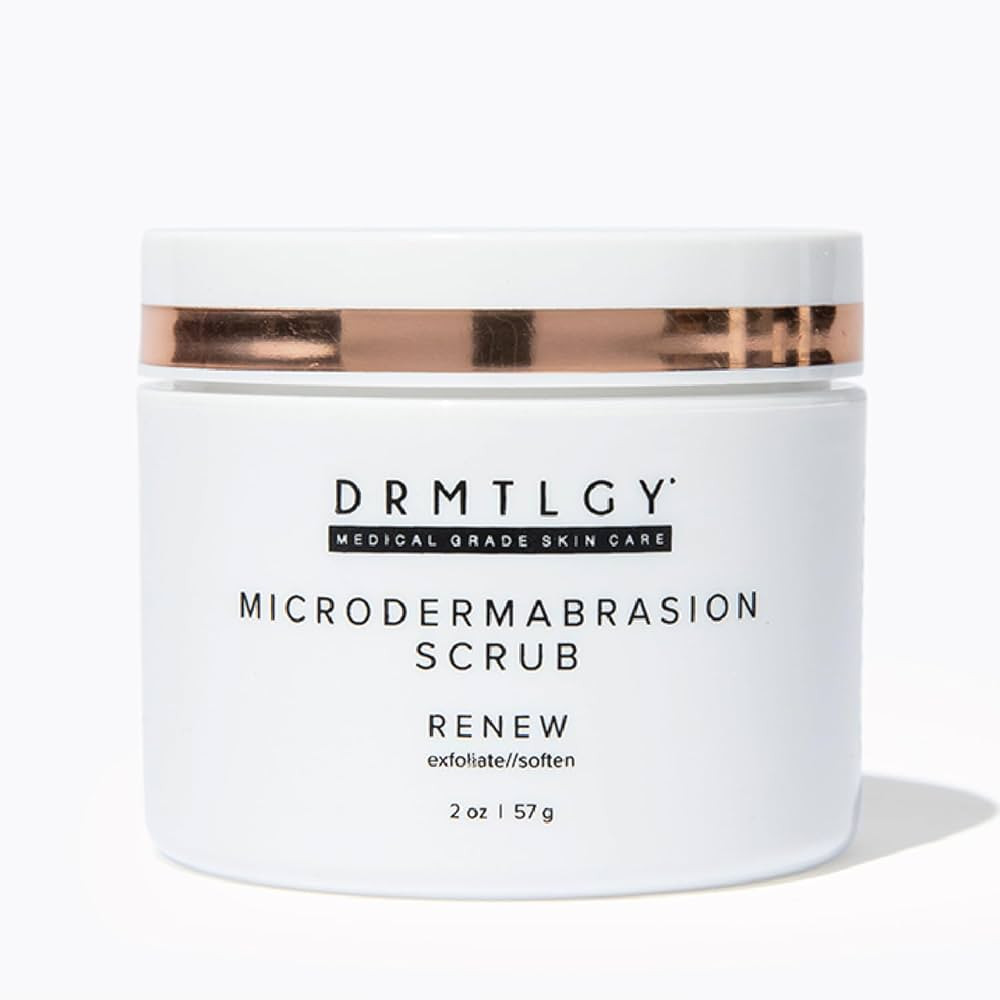 DRMTLGY Microdermabrasion Facial Scrub and Face Mask. Non-Abrasive Face Exfoliator Improves Acne ... | Amazon (US)