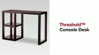 Wood Writing Desk with Storage - Threshold™ | Target
