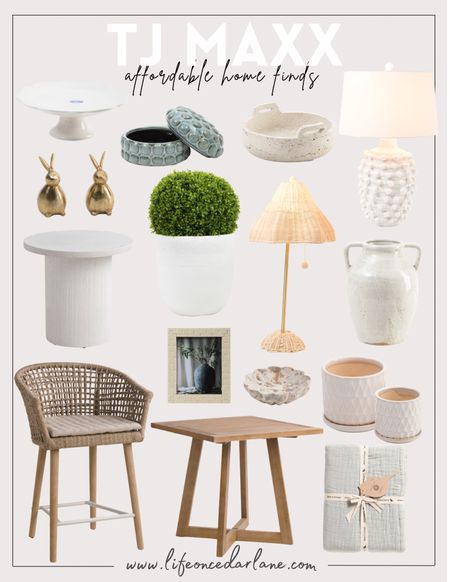 T.J. Maxx- check out these new spring arrivals for you home!!! From patio finds & more…it’s the perfect time to refresh your home for spring!

#affordablehomedecor #outdoorhome 

#LTKsalealert #LTKfindsunder50 #LTKhome