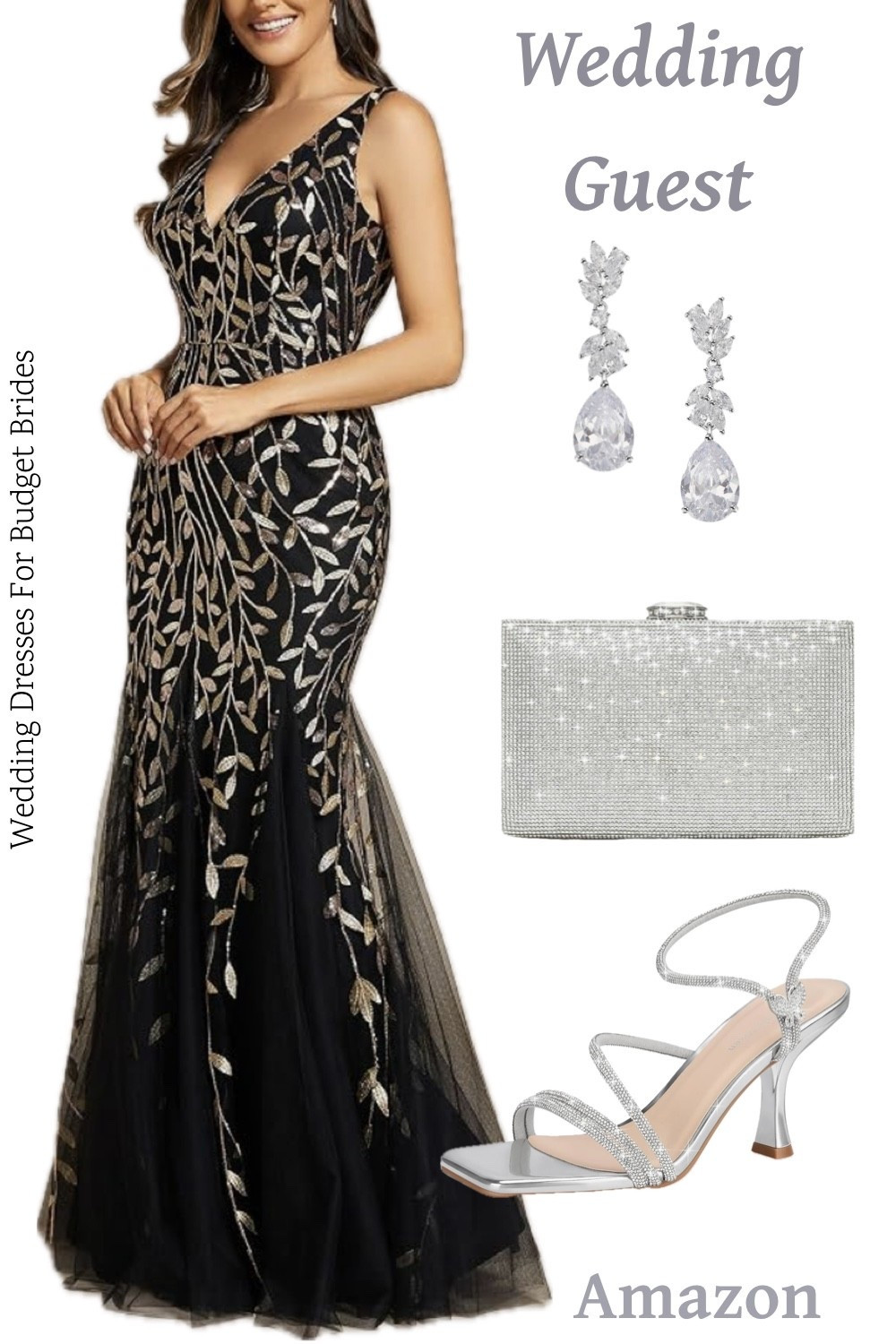 Popular fall wedding formal long evening gown under $100. Evening gown and accessories on Amazon.

#LTKootd #LTKSeasonal #LTKWedding
