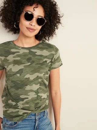 EveryWear Slub-Knit Tee for Women | Old Navy (US)