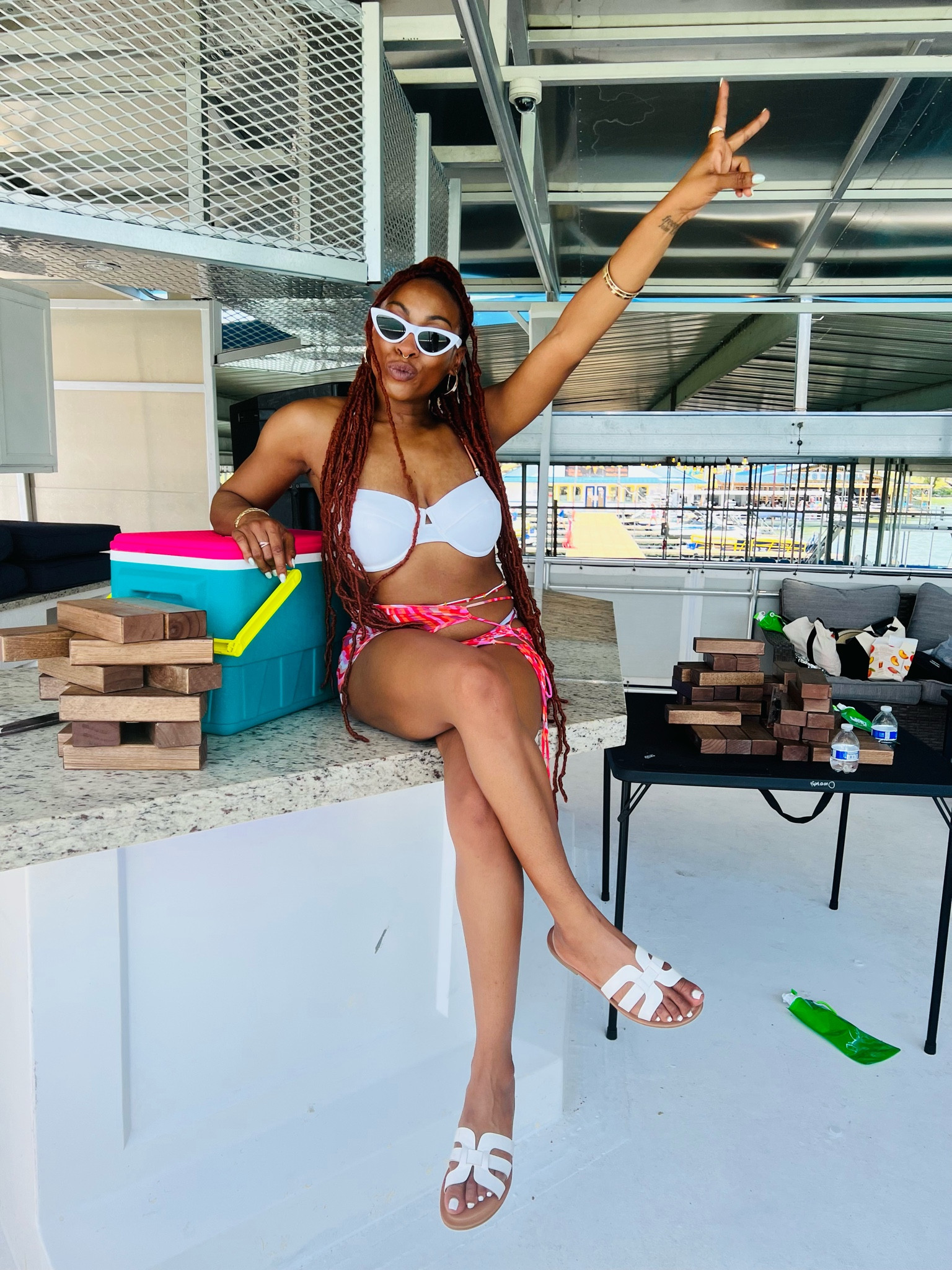 It’s boat season! I got the cutest igloo for my cold goods and sunnies for the hot Sun!

#LTKunder50 #LTKswim #LTKfit