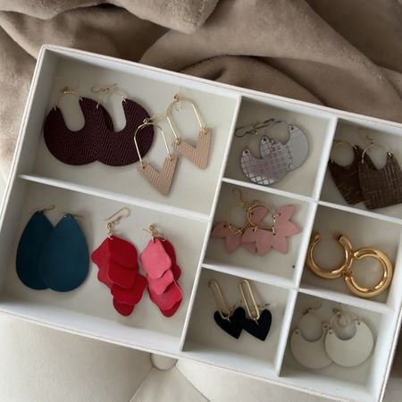If you can’t wear heavy earrings, Nickel & Suede is the answer. Their leather earrings are light as a feather and they have so many unique designs. They would make a great Mother’s Day gift! #mothersday #mothersdaygifts #leatherearrings

Use code DOUSEDINPINK5 for $10 off!

#LTKfindsunder50 #LTKGiftGuide #LTKVideo