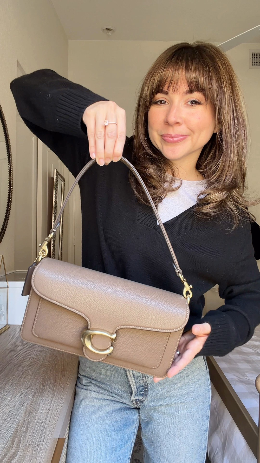 This is my go-to day-to-night bag because it works with everything. I styled it casually with jeans and a sweater during the day, then dressed it up at night with a blouse and faux leather pants — no bag switch needed. Classic, wearable, and actually practical for real life.

Everything I’m wearing is linked below.

Comment SHOP below to receive a DM with the link to this post on my LTK ⬇ https://liketk.it/5G2e2 #ltkpetite #ltkgrwm #ltkholiday

#LTKPetite