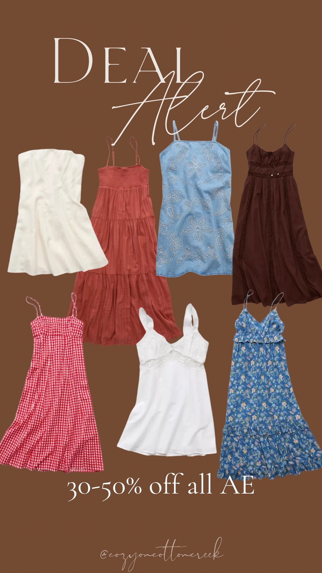 American eagle 30-50% off sale!
Memorial Day weekend sale
So many cute spring dresses
Summer dresses
Vacation dresses

#LTKPetite #LTKSaleAlert #LTKSeasonal
