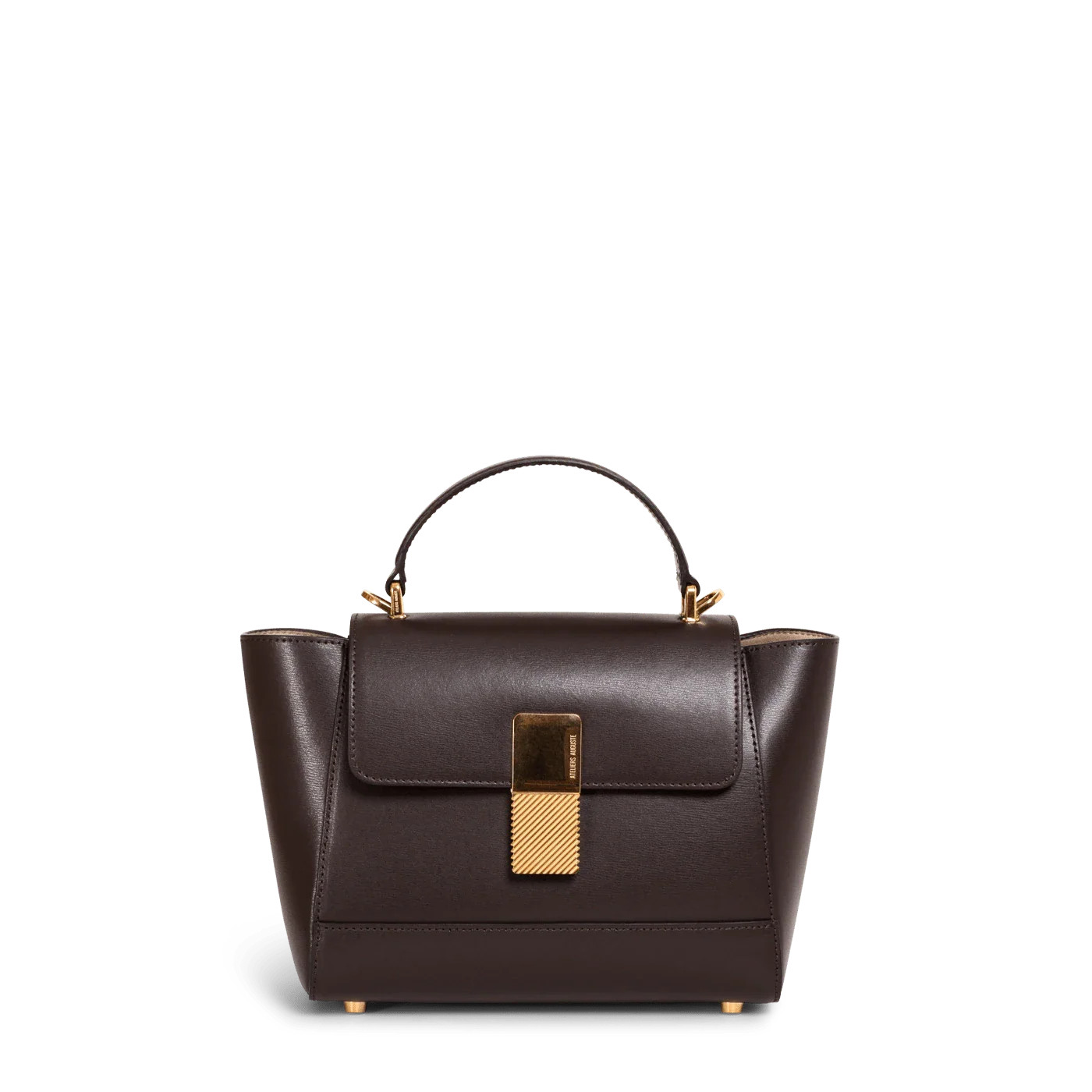 Mini Marly Gold Edition - Chocolate Box Leather | ATELIERS AUGUSTE
