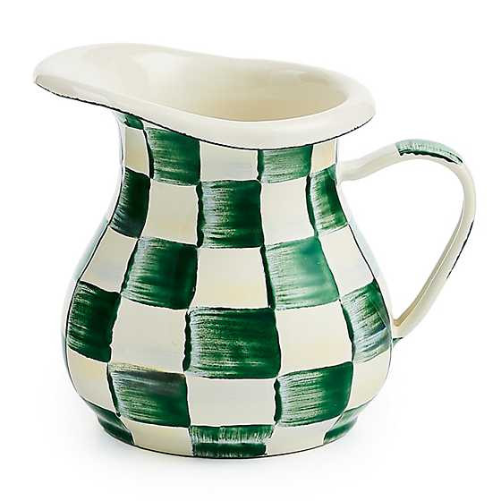 Emerald Check Creamer | MacKenzie-Childs