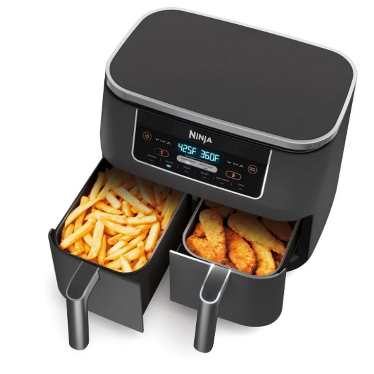Ninja® Foodi® 6-in-1 8-Quart. 2-Basket Air Fryer with DualZone™ Technology- Air Fry, Roast, a... | Walmart (US)