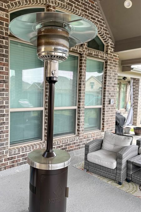 We love sitting on our back patio. But this cold weather has prevented us from sitting outside until now. We added a heater to our back patio. Just in time for another cold front. #heaters #outdoorheater #home #athomewithdsf #homevibe #patio 

#LTKhome