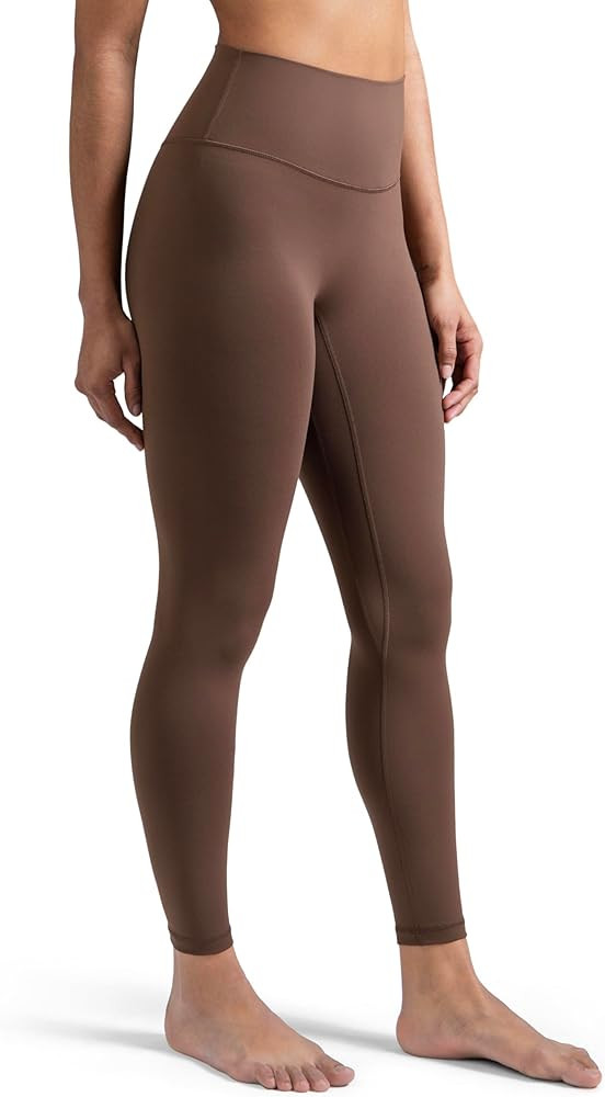 Colorfulkoala Dreamlux No Front Seam Leggings for Women 25"/28" Inseam, Seamless High Waisted But... | Amazon (US)