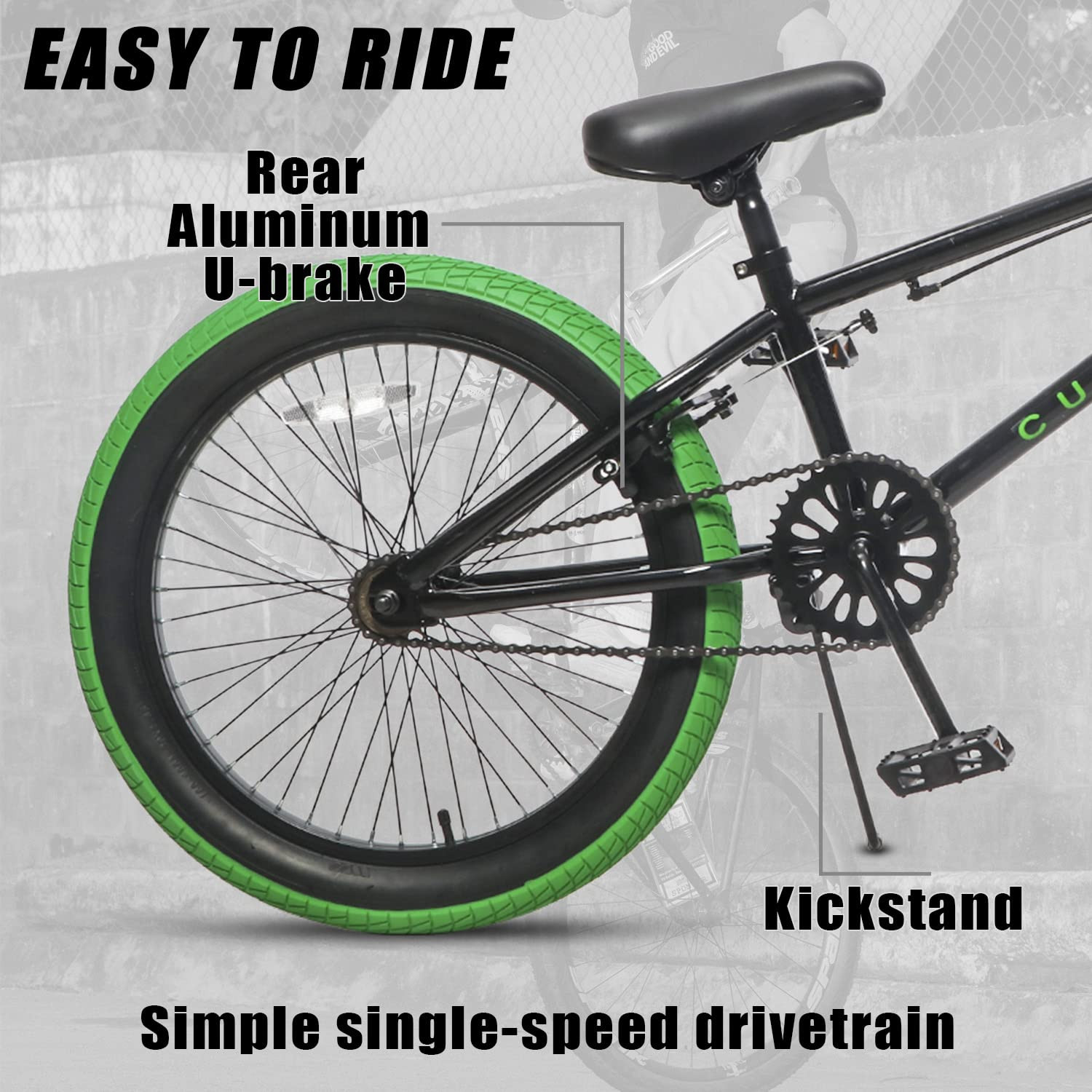 Freestyle BMX Bike, 18 20 Inch Kids Bicycle for 5-13 Years Old Kids and Beginner Level Rider, Mul... | Amazon (US)