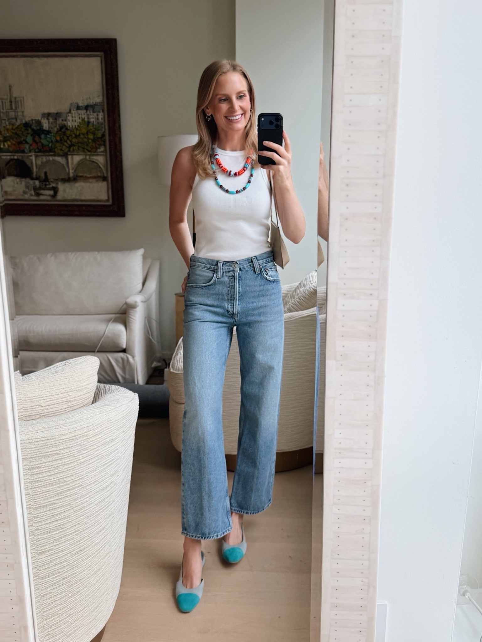 Today’s look! My tank and shoes are old.

#LTKootd