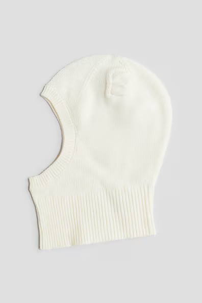 H & M - Ear-Detail Balaclava - Beige | H&M (US + CA)
