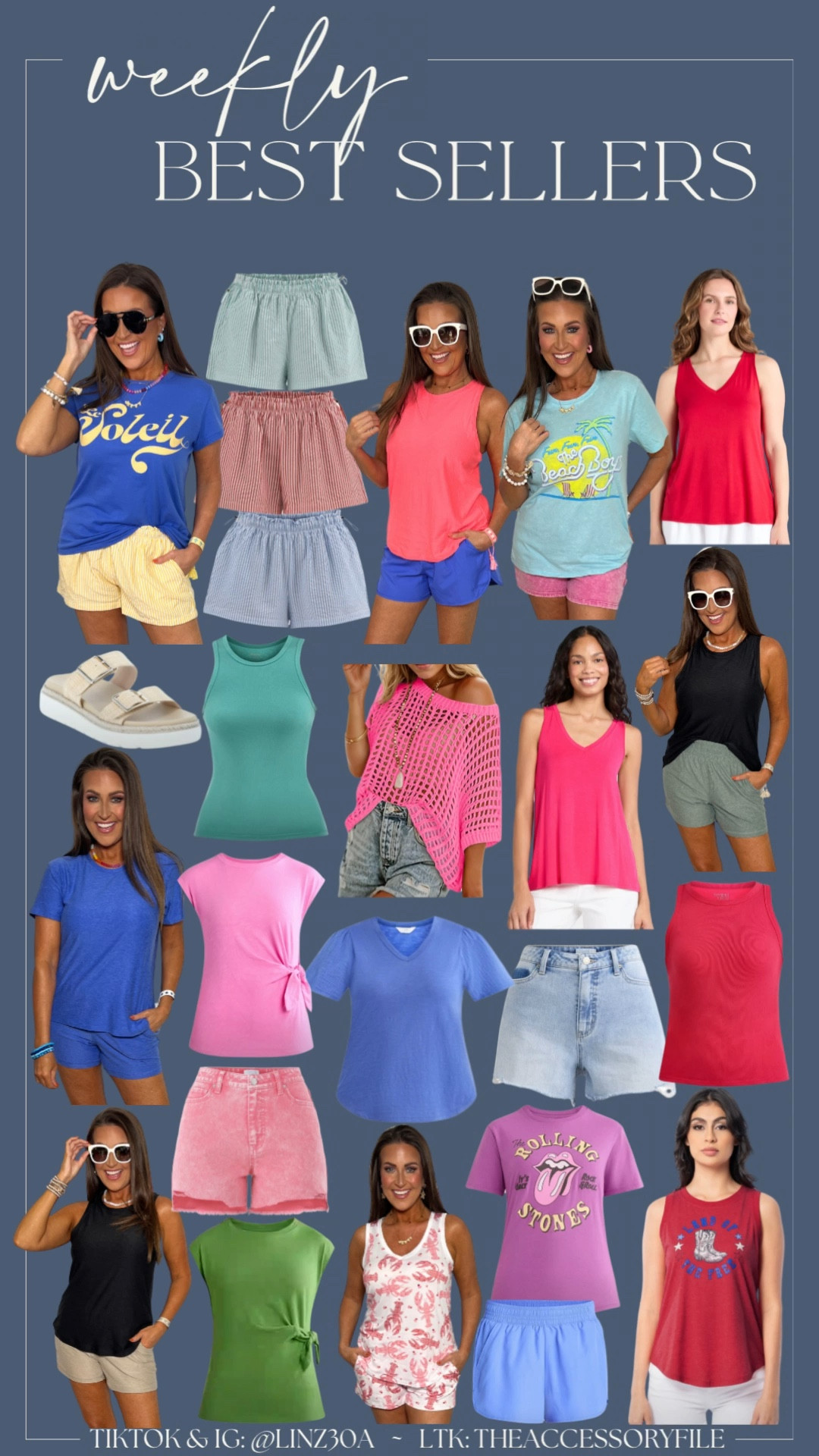 Weekly Best Sellers 


Spring outfit, spring fashion, summer outfit, summer fashion, resort wear, summer dress, sun dress, pajama shorts set, lightweight hoodie, swim coverup, beach coverup, loose tank top, ribbed tank top, denim shorts, white denim shorts, activewear, athleisure wear, crochet top 

#LTKFindsUnder50 #LTKSeasonal #LTKWatchNow