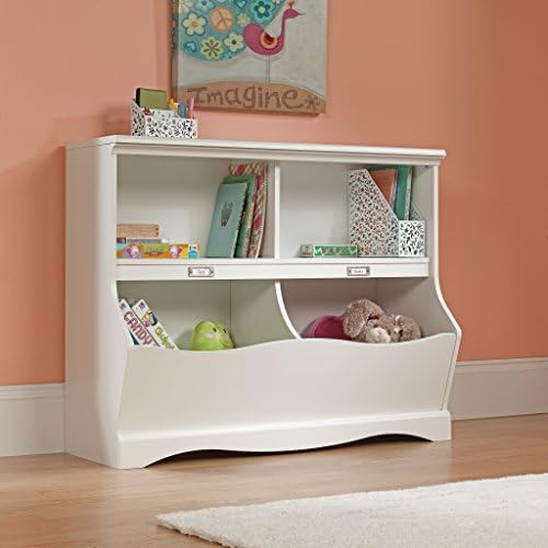 Sauder Pogo Bookcase/footboard, Soft White finish | Amazon (US)