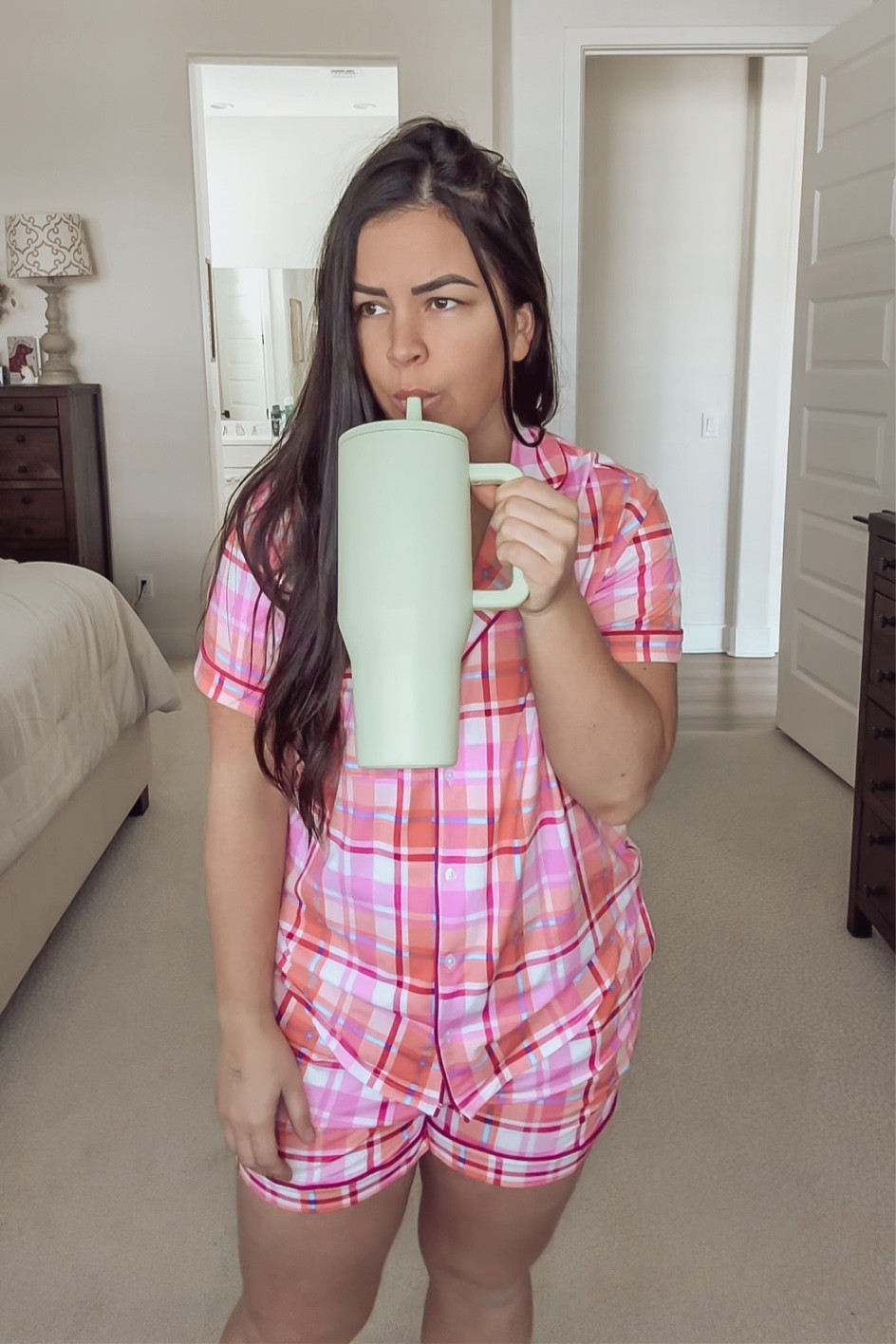 The cutest matching pajama set 😍

#LTKstyletip #LTKfindsunder100 #LTKmidsize