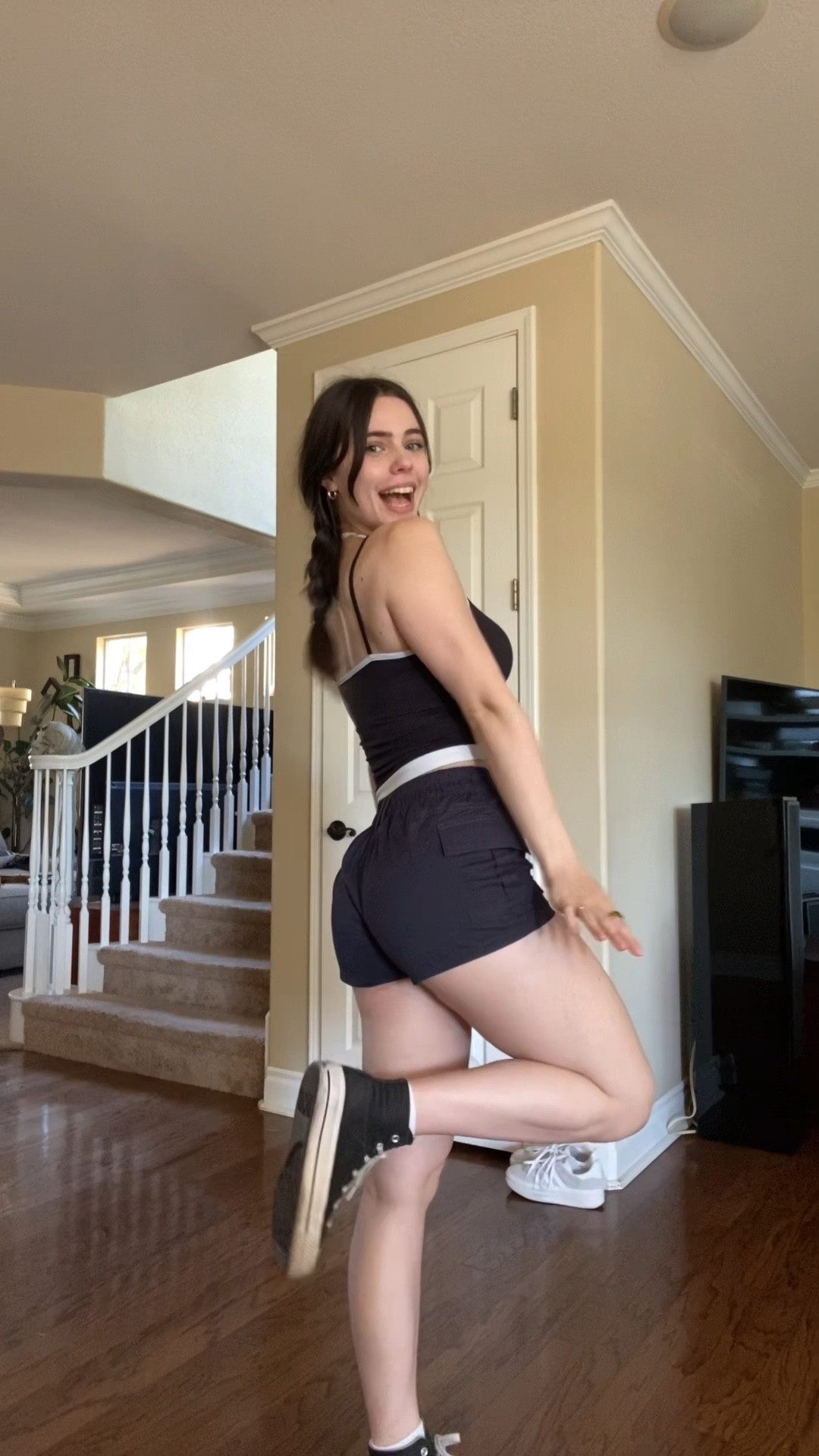 Casual outfit of the day!🤍🤭

college fashion / college outfits / college class outfits / college fits / college girl / college style / college essentials / amazon college outfits / back to college outfits / back to school college outfits / college tops / Fall outfits / fall fashion 2024 / fall outfits 2024 / fall outfits women / fall outfit inspo / fall outfit ideas / womens fall outfits / fall outfit inspirations / cute fall outfits / casual fall outfits / fall fashion 2024 / fall fashion trends / womens fall fashion / edgy fall fashion / Neutral fashion / neutral outfit /  Clean girl aesthetic / clean girl outfit / Pinterest aesthetic / Pinterest outfit / that girl outfit / that girl aesthetic / cargo shorts outfits / two tone top outfits / short shorts outfits / navy shorts outfits / outfits with black converse

#LTKFindsUnder100 #LTKVideo #LTKFindsUnder50