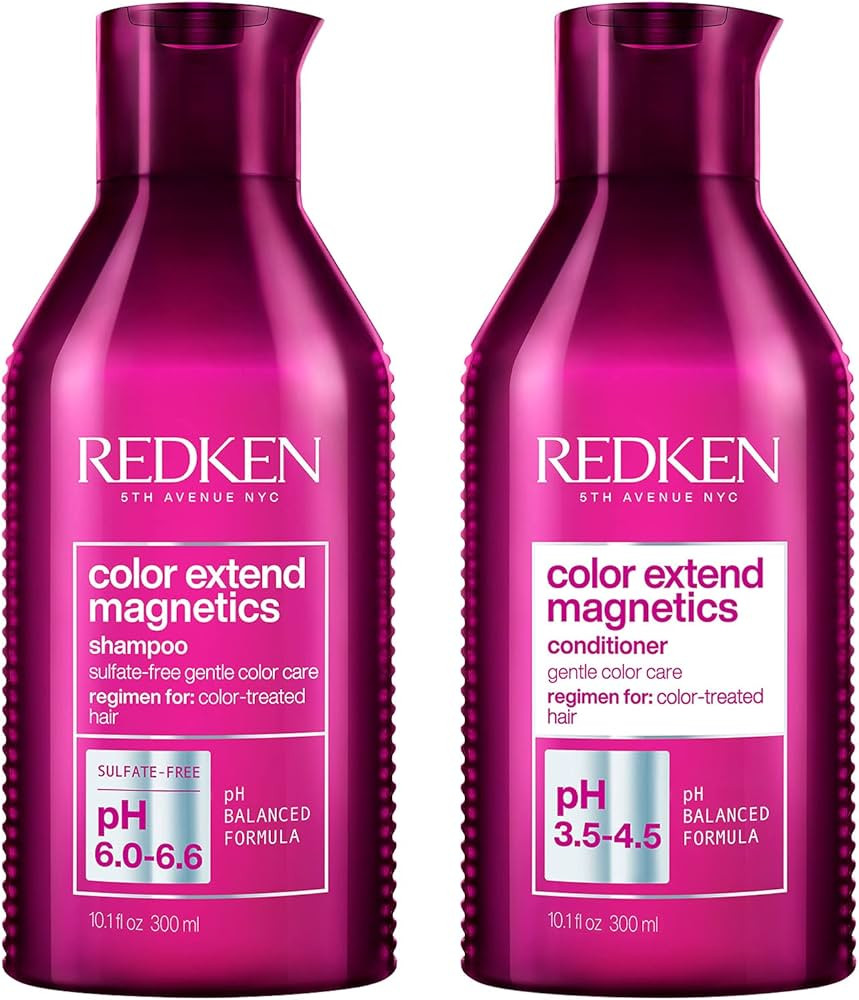 REDKEN Color Extend Magnetics Shampoo & Conditioner Set For Color-Treated Hair | Gently Cleanses ... | Amazon (US)