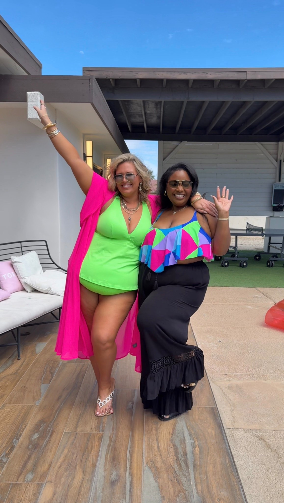 @Torrid swim is SO GOOD!!! Runs true to size. I’m in the 2 in all! 

#LTKPlusSize #LTKSwim #LTKFestival