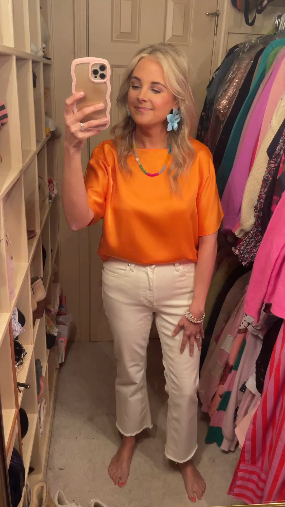 Fab white denim for under $40! Look like the Mother Hustler denim. Runs small so size up 1. 

#LTKMidsize #LTKSeasonal #LTKPetite