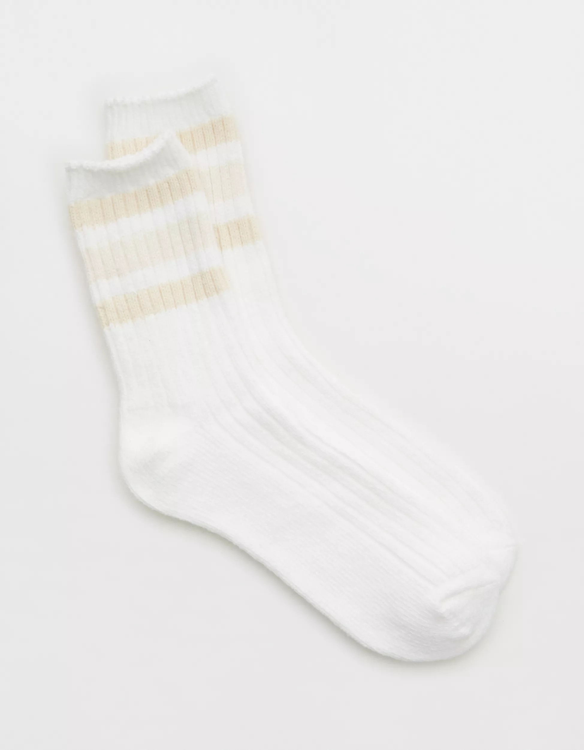 Aerie Everyday Striped Crew Socks | Aerie