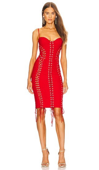 x REVOLVE Anyssa Dress in Red | Revolve Clothing (Global)