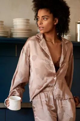 Amadi Silky Long-Sleeve Top | Anthropologie (US)