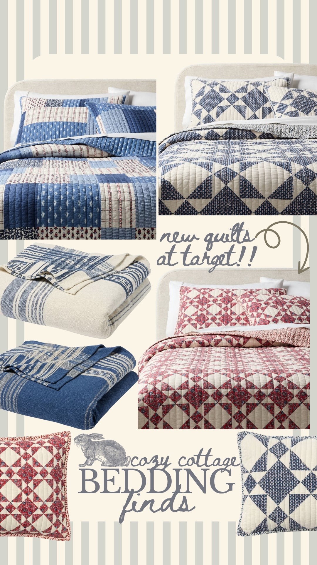 Cozy cottage quilts 🫶🏼