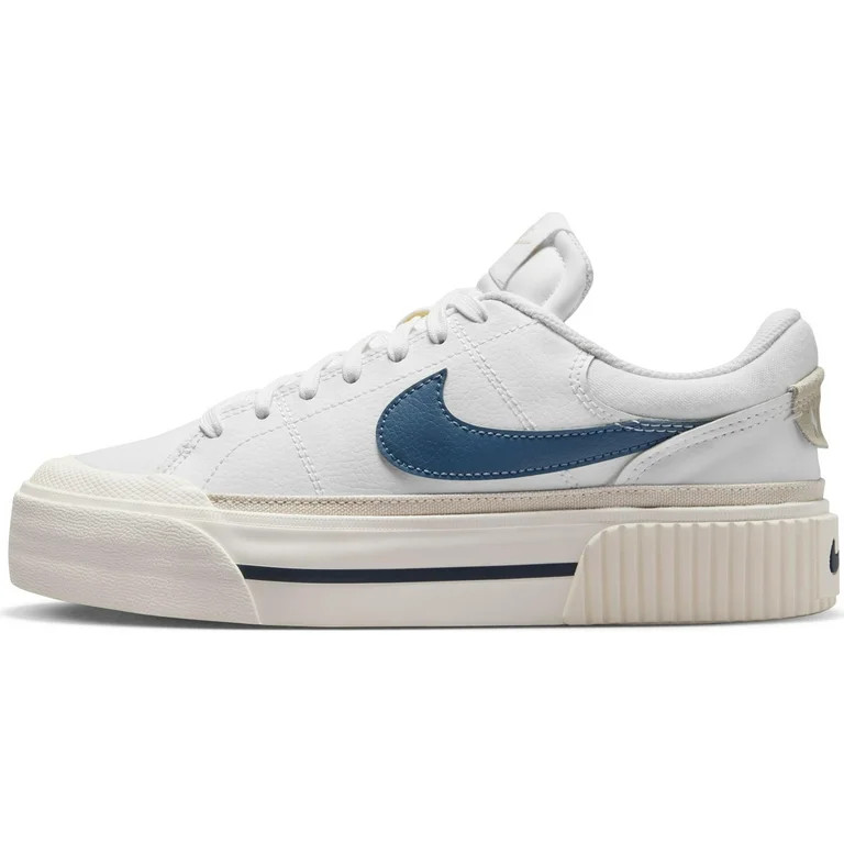 NIKE Court Legacy Lift Womens DM7590-104 (White/DIFFUSED Blue-LT), Size 10 | Walmart (US)