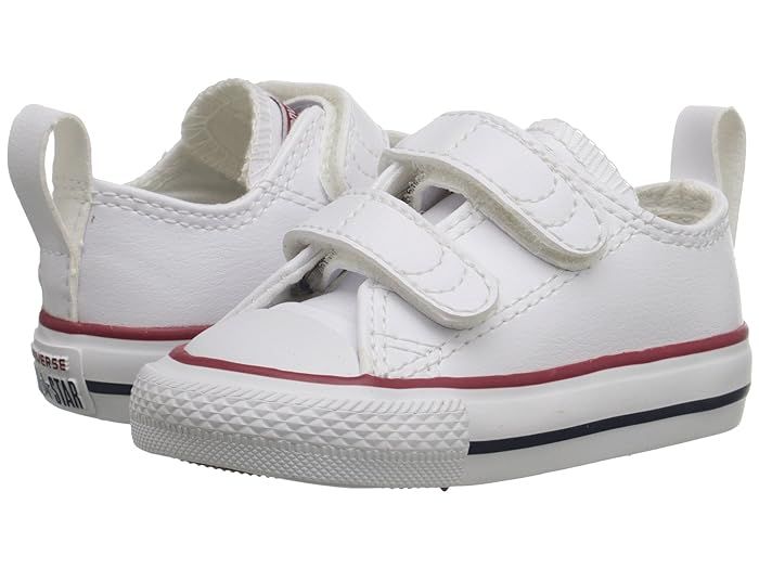Converse Kids Chuck Taylor(r) All Star(r) 2V (Infant/Toddler) (White) Kid's Shoes | Zappos