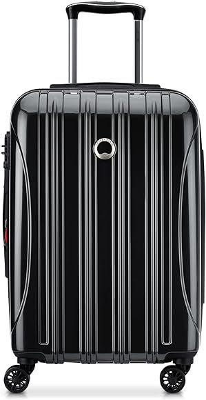 DELSEY Paris Helium Aero Hardside Expandable Luggage with Spinner Wheels, Black, Carry-On 21 Inch | Amazon (US)
