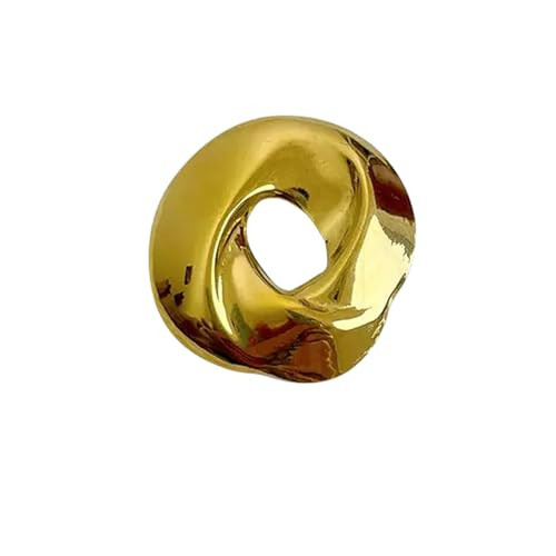 Minimalist Metal Brooch for Women, Unique Irregular Shape Pin Jewelry, Sun, Snail, Starfish & Abstract Design Brooches, Fashion Accessories for Coat, Dress, Scarf, Bag (Geometric) | Amazon (US)
