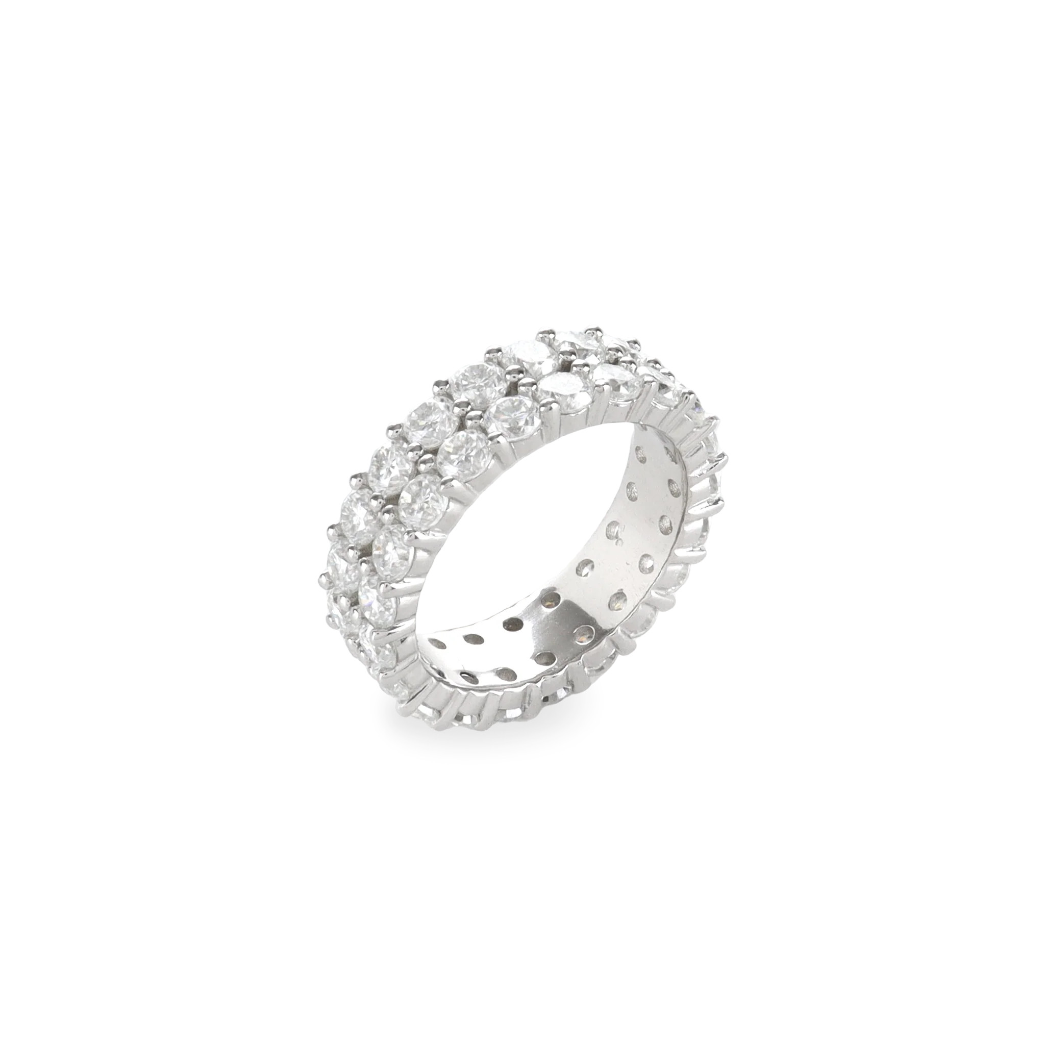 BOLD ETERNITY DIAMOND RING | Artizan Joyeria