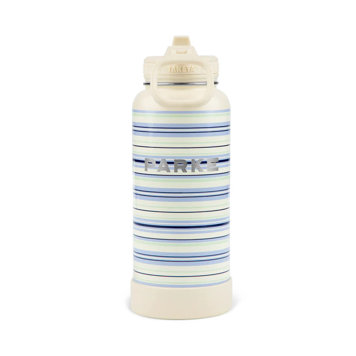 Takeya x Parke Water Bottle - Sea Stripe | Parke