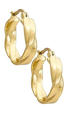 Five and Two Florence Hoops in Gold from Revolve.com | Revolve Clothing (Global)