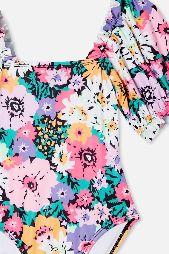 Paige Puff Sleeve One Piece | Cotton On (ANZ)