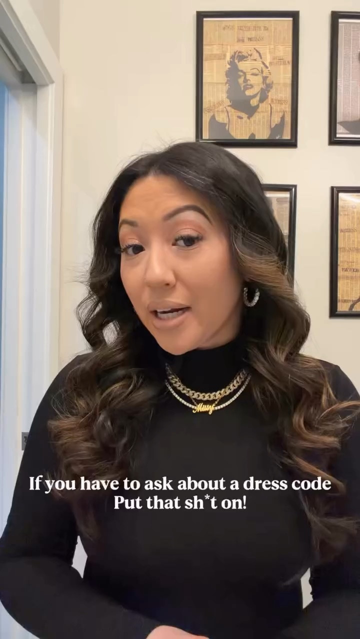 I’ll say it nicely this time.

If you have to ask about the dress code, it’s probably not for you.
It’s elevated casual. Grown. Sexy. Intentional.

Which means: styled, clean, put-together.
Not sweats. Not Uggs. Not “I’m just running in.”

You don’t need a blazer or a gown.
You do need effort.

This is for people who know how to dress without instructions,
move with confidence, and understand that the vibe starts before you arrive.

If that’s you, pull up.
If not, no hard feelings… just not this room.